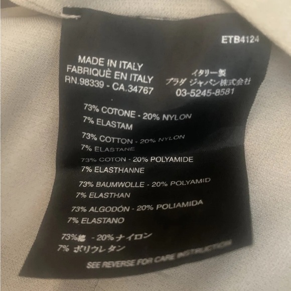 Prada Women’s Skirt Made in Italy Size 46 US 12 Lined EUC - Picture 9 of 16